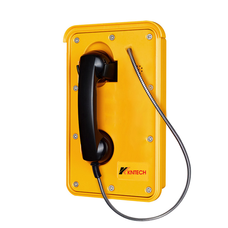 industrial telephone view